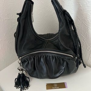 Botkier Handbag Full Leather Large Hobo 2000s Discontinued $620 Original Retail